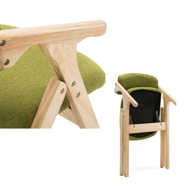 Country Style Dining Arm Chairs Open Back Foldable Upholstered Armchair Clearhalo ' kitchen&dining_furn' 'Dining Chairs' 'Dining Tables & Seating' 'dining_chair' 'furn' 'furn_dining_chair' 'Furniture' 'furniture_dining_chair' 'Kitchen & Dining Furniture' 'kitchen' 3705154