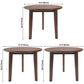 Contemporary Solid Wood Dining Table Round Shape Table with 3 Legs Base Clearhalo ' dining_table' 'Dining Tables & Seating' 'Dining Tables' 'furn' 'furn_dining_table' 'Furniture' 'furniture_dining_table' 'Kitchen & Dining Furniture' 'kitchen&dining_furn' 'kitchen' 'kitchen_dining_table' 3723364