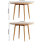 Cherry Wooden Round Table Extendable 4 Legs Square Dining Table in Nature Clearhalo ' dining_table' 'Dining Tables & Seating' 'Dining Tables' 'furn' 'furn_dining_table' 'Furniture' 'furniture_dining_table' 'Kitchen & Dining Furniture' 'kitchen&dining_furn' 'kitchen' 'kitchen_dining_table' 3723391