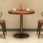 Simple Style Home Wood Dining Table Round Shape Table with Single Pedestal Base Clearhalo ' dining_table' 'Dining Tables & Seating' 'Dining Tables' 'furn' 'furn_dining_table' 'Furniture' 'furniture_dining_table' 'Kitchen & Dining Furniture' 'kitchen&dining_furn' 'kitchen' 'kitchen_dining_table' 3723409