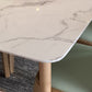 Contemporary Rectangle Dining Table White Sintered Stone Dining Table with 4 Legs Clearhalo ' dining_table' 'Dining Tables & Seating' 'Dining Tables' 'furn' 'furn_dining_table' 'Furniture' 'furniture_dining_table' 'Kitchen & Dining Furniture' 'kitchen&dining_furn' 'kitchen' 'kitchen_dining_table' 3723453