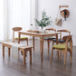 Rectangle Balata Wood Table Modern Dining Table with 4 Legs for Restaurant Clearhalo ' dining_table' 'Dining Tables & Seating' 'Dining Tables' 'furn' 'furn_dining_table' 'Furniture' 'furniture_dining_table' 'Kitchen & Dining Furniture' 'kitchen&dining_furn' 'kitchen' 'kitchen_dining_table' 3723460