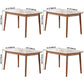Rectangle Balata Wood Table Modern Dining Table with 4 Legs for Restaurant Clearhalo ' dining_table' 'Dining Tables & Seating' 'Dining Tables' 'furn' 'furn_dining_table' 'Furniture' 'furniture_dining_table' 'Kitchen & Dining Furniture' 'kitchen&dining_furn' 'kitchen' 'kitchen_dining_table' 3723467