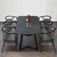 Industrial Style Sintered Stone Dining Table Black Rectangle Table with Sled Base for Dinning Room Clearhalo ' dining_table' 'Dining Tables & Seating' 'Dining Tables' 'furn' 'furn_dining_table' 'Furniture' 'furniture_dining_table' 'Kitchen & Dining Furniture' 'kitchen&dining_furn' 'kitchen' 'kitchen_dining_table' 3723486