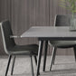 Industrial Style Sintered Stone Dining Table Rectangle Table with 4 Legs for Dinning Room Clearhalo ' dining_table' 'Dining Tables & Seating' 'Dining Tables' 'furn' 'furn_dining_table' 'Furniture' 'furniture_dining_table' 'Kitchen & Dining Furniture' 'kitchen&dining_furn' 'kitchen' 'kitchen_dining_table' 3723502