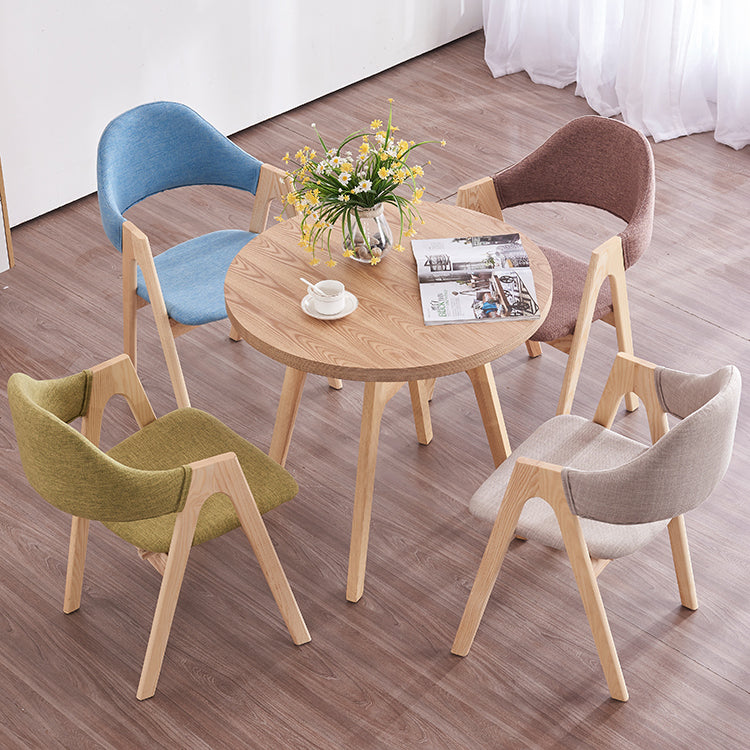 Solid Wood Dining Table Contemporary Style Dining Site Table with 4 Legs Clearhalo ' dining_table' 'Dining Tables & Seating' 'Dining Tables' 'furn' 'furn_dining_table' 'Furniture' 'furniture_dining_table' 'Kitchen & Dining Furniture' 'kitchen&dining_furn' 'kitchen' 'kitchen_dining_table' 3723512