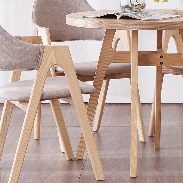Solid Wood Dining Table Contemporary Style Dining Site Table with 4 Legs Clearhalo ' dining_table' 'Dining Tables & Seating' 'Dining Tables' 'furn' 'furn_dining_table' 'Furniture' 'furniture_dining_table' 'Kitchen & Dining Furniture' 'kitchen&dining_furn' 'kitchen' 'kitchen_dining_table' 3723513