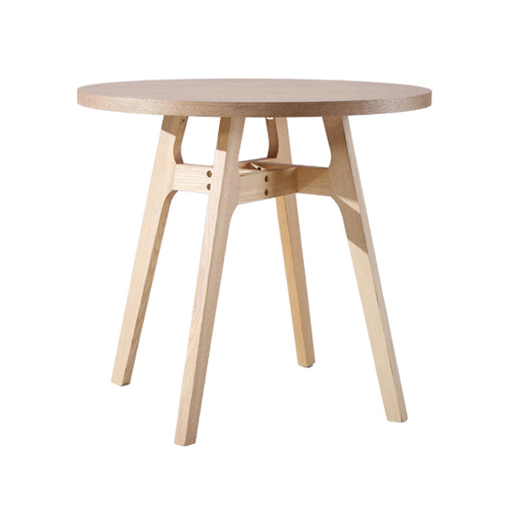Solid Wood Dining Table Contemporary Style Dining Site Table with 4 Legs Natural Without Chairs Clearhalo ' dining_table' 'Dining Tables & Seating' 'Dining Tables' 'furn' 'furn_dining_table' 'Furniture' 'furniture_dining_table' 'Kitchen & Dining Furniture' 'kitchen&dining_furn' 'kitchen' 'kitchen_dining_table' 3723515