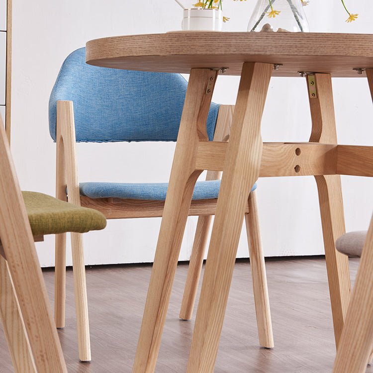 Solid Wood Dining Table Contemporary Style Dining Site Table with 4 Legs Clearhalo ' dining_table' 'Dining Tables & Seating' 'Dining Tables' 'furn' 'furn_dining_table' 'Furniture' 'furniture_dining_table' 'Kitchen & Dining Furniture' 'kitchen&dining_furn' 'kitchen' 'kitchen_dining_table' 3723518