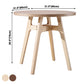 Solid Wood Dining Table Contemporary Style Dining Site Table with 4 Legs Clearhalo ' dining_table' 'Dining Tables & Seating' 'Dining Tables' 'furn' 'furn_dining_table' 'Furniture' 'furniture_dining_table' 'Kitchen & Dining Furniture' 'kitchen&dining_furn' 'kitchen' 'kitchen_dining_table' 3723520