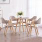 Solid Wood Dining Table Contemporary Style Dining Site Table with 4 Legs Clearhalo ' dining_table' 'Dining Tables & Seating' 'Dining Tables' 'furn' 'furn_dining_table' 'Furniture' 'furniture_dining_table' 'Kitchen & Dining Furniture' 'kitchen&dining_furn' 'kitchen' 'kitchen_dining_table' 3723521