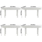Modern White Sintered Stone Dining Table Oval Shape Standard Dining Table with 4 Legs Base Clearhalo ' dining_table' 'Dining Tables & Seating' 'Dining Tables' 'furn' 'furn_dining_table' 'Furniture' 'furniture_dining_table' 'Kitchen & Dining Furniture' 'kitchen&dining_furn' 'kitchen' 'kitchen_dining_table' 3723580