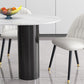Metal Modern Free Form Dining Table Sintered Stone Table for Dining Room and Kitchen Clearhalo ' dining_table' 'Dining Tables & Seating' 'Dining Tables' 'furn' 'furn_dining_table' 'Furniture' 'furniture_dining_table' 'Kitchen & Dining Furniture' 'kitchen&dining_furn' 'kitchen' 'kitchen_dining_table' 3723622