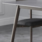 Modern Sintered Stone Top Kitchen Dining Table Rectangle Gray Dining Table with 4 Legs Base Clearhalo ' dining_table' 'Dining Tables & Seating' 'Dining Tables' 'furn' 'furn_dining_table' 'Furniture' 'furniture_dining_table' 'Kitchen & Dining Furniture' 'kitchen&dining_furn' 'kitchen' 'kitchen_dining_table' 3723679