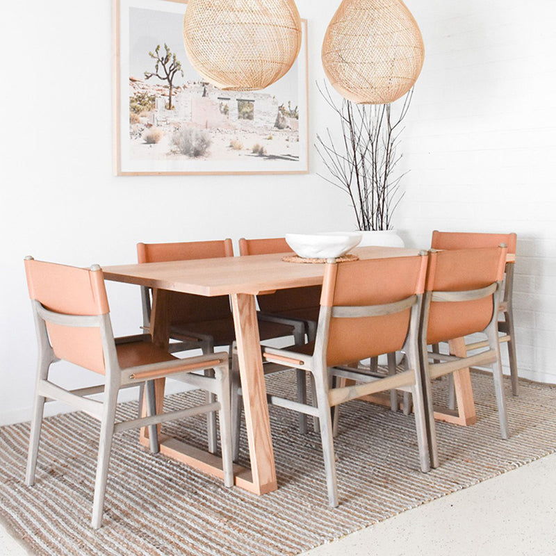 Sled Base Dining Site Table Pine Solid Wood Dining Table Rectangle for Home Clearhalo ' dining_table' 'Dining Tables & Seating' 'Dining Tables' 'furn' 'furn_dining_table' 'Furniture' 'furniture_dining_table' 'Kitchen & Dining Furniture' 'kitchen&dining_furn' 'kitchen' 'kitchen_dining_table' 3723713
