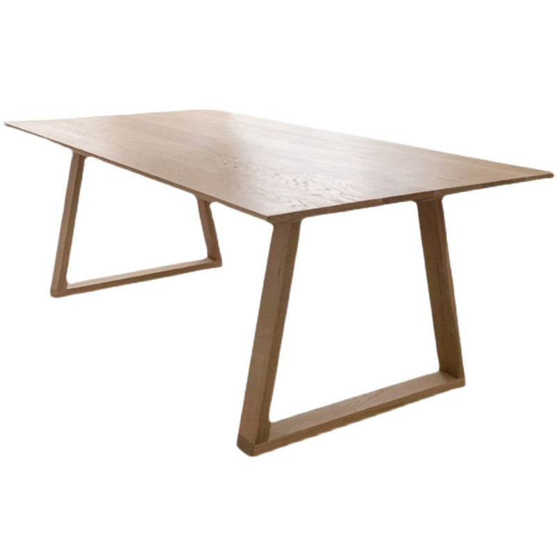 Sled Base Dining Site Table Pine Solid Wood Dining Table Rectangle for Home Without Chairs Clearhalo ' dining_table' 'Dining Tables & Seating' 'Dining Tables' 'furn' 'furn_dining_table' 'Furniture' 'furniture_dining_table' 'Kitchen & Dining Furniture' 'kitchen&dining_furn' 'kitchen' 'kitchen_dining_table' 3723716
