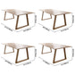 Sled Base Dining Site Table Pine Solid Wood Dining Table Rectangle for Home Clearhalo ' dining_table' 'Dining Tables & Seating' 'Dining Tables' 'furn' 'furn_dining_table' 'Furniture' 'furniture_dining_table' 'Kitchen & Dining Furniture' 'kitchen&dining_furn' 'kitchen' 'kitchen_dining_table' 3723721