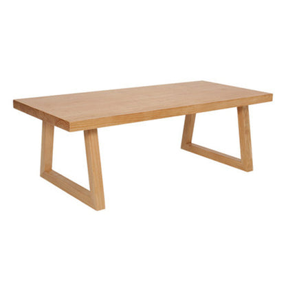 Rectangle Pine Solid Wood Table Modern Dining Table in Nature with Double Pedestal Without Chairs Clearhalo ' dining_table' 'Dining Tables & Seating' 'Dining Tables' 'furn' 'furn_dining_table' 'Furniture' 'furniture_dining_table' 'Kitchen & Dining Furniture' 'kitchen&dining_furn' 'kitchen' 'kitchen_dining_table' 3723728