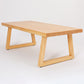Rectangle Pine Solid Wood Table Modern Dining Table in Nature with Double Pedestal Clearhalo ' dining_table' 'Dining Tables & Seating' 'Dining Tables' 'furn' 'furn_dining_table' 'Furniture' 'furniture_dining_table' 'Kitchen & Dining Furniture' 'kitchen&dining_furn' 'kitchen' 'kitchen_dining_table' 3723730