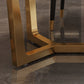 Luxury Style Home Sintered Stone Dining Table Rectangular Shape Table with Trestle Base Clearhalo ' dining_table' 'Dining Tables & Seating' 'Dining Tables' 'furn' 'furn_dining_table' 'Furniture' 'furniture_dining_table' 'Kitchen & Dining Furniture' 'kitchen&dining_furn' 'kitchen' 'kitchen_dining_table' 3723776