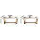 Luxury Style Home Sintered Stone Dining Table Rectangular Shape Table with Trestle Base Clearhalo ' dining_table' 'Dining Tables & Seating' 'Dining Tables' 'furn' 'furn_dining_table' 'Furniture' 'furniture_dining_table' 'Kitchen & Dining Furniture' 'kitchen&dining_furn' 'kitchen' 'kitchen_dining_table' 3723779