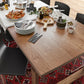 Pine Solid Wood Rectangle Table Modern Dining Table with Double Pedestal for Restaurant Clearhalo ' dining_table' 'Dining Tables & Seating' 'Dining Tables' 'furn' 'furn_dining_table' 'Furniture' 'furniture_dining_table' 'Kitchen & Dining Furniture' 'kitchen&dining_furn' 'kitchen' 'kitchen_dining_table' 3723790