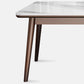 Modern Style Home Sintered Stone Dining Table Rectangle Shape Table with Wood Base Clearhalo ' dining_table' 'Dining Tables & Seating' 'Dining Tables' 'furn' 'furn_dining_table' 'Furniture' 'furniture_dining_table' 'Kitchen & Dining Furniture' 'kitchen&dining_furn' 'kitchen' 'kitchen_dining_table' 3723809