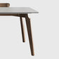 Contemporary Gray Sintered Stone Dining Table Rectangle Shape Standard Dining Table for Kitchen Clearhalo ' dining_table' 'Dining Tables & Seating' 'Dining Tables' 'furn' 'furn_dining_table' 'Furniture' 'furniture_dining_table' 'Kitchen & Dining Furniture' 'kitchen&dining_furn' 'kitchen' 'kitchen_dining_table' 3723979