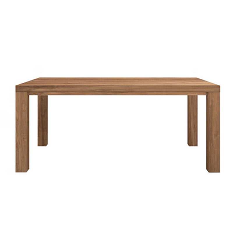 Pine Wooden Rectangle Table Modern Dining Table with 4 Legs for Restaurant Without Chairs Clearhalo ' dining_table' 'Dining Tables & Seating' 'Dining Tables' 'furn' 'furn_dining_table' 'Furniture' 'furniture_dining_table' 'Kitchen & Dining Furniture' 'kitchen&dining_furn' 'kitchen' 'kitchen_dining_table' 3723990