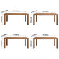 Pine Wooden Rectangle Table Modern Dining Table with 4 Legs for Restaurant Clearhalo ' dining_table' 'Dining Tables & Seating' 'Dining Tables' 'furn' 'furn_dining_table' 'Furniture' 'furniture_dining_table' 'Kitchen & Dining Furniture' 'kitchen&dining_furn' 'kitchen' 'kitchen_dining_table' 3723994