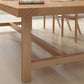 Rectangle Pine Solid Wood Table Modern Dining Table Trestle Base for Restaurant Clearhalo ' dining_table' 'Dining Tables & Seating' 'Dining Tables' 'furn' 'furn_dining_table' 'Furniture' 'furniture_dining_table' 'Kitchen & Dining Furniture' 'kitchen&dining_furn' 'kitchen' 'kitchen_dining_table' 3724084