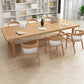 Rectangle Pine Solid Wood Table Modern Dining Table Trestle Base for Restaurant Clearhalo ' dining_table' 'Dining Tables & Seating' 'Dining Tables' 'furn' 'furn_dining_table' 'Furniture' 'furniture_dining_table' 'Kitchen & Dining Furniture' 'kitchen&dining_furn' 'kitchen' 'kitchen_dining_table' 3724091