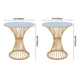 Round White Dining Table Sintered Stone Table Luxury Style with Pedestal Clearhalo ' dining_table' 'Dining Tables & Seating' 'Dining Tables' 'furn' 'furn_dining_table' 'Furniture' 'furniture_dining_table' 'Kitchen & Dining Furniture' 'kitchen&dining_furn' 'kitchen' 'kitchen_dining_table' 3724124