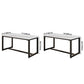 Industrial Rectangle Dining Table Sintered Stone Dining Table with Trestle Base for Dining Room Clearhalo ' dining_table' 'Dining Tables & Seating' 'Dining Tables' 'furn' 'furn_dining_table' 'Furniture' 'furniture_dining_table' 'Kitchen & Dining Furniture' 'kitchen&dining_furn' 'kitchen' 'kitchen_dining_table' 3724148