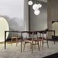 Sintered Stone Top Dining Table Rectangle Table in Grey with Metal Base and 4 Legs Clearhalo ' dining_table' 'Dining Tables & Seating' 'Dining Tables' 'furn' 'furn_dining_table' 'Furniture' 'furniture_dining_table' 'Kitchen & Dining Furniture' 'kitchen&dining_furn' 'kitchen' 'kitchen_dining_table' 3724172