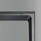 Sintered Stone Top Dining Table Rectangle Table in Grey with Metal Base and 4 Legs Clearhalo ' dining_table' 'Dining Tables & Seating' 'Dining Tables' 'furn' 'furn_dining_table' 'Furniture' 'furniture_dining_table' 'Kitchen & Dining Furniture' 'kitchen&dining_furn' 'kitchen' 'kitchen_dining_table' 3724175