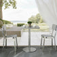 Industrial Style Stainless Steel Dining Table Square Table for Dinning Room Clearhalo ' dining_table' 'Dining Tables & Seating' 'Dining Tables' 'furn' 'furn_dining_table' 'Furniture' 'furniture_dining_table' 'Kitchen & Dining Furniture' 'kitchen&dining_furn' 'kitchen' 'kitchen_dining_table' 3724193