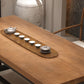 Industrial Rectangle Dining Table Pine Solid Wood Table with Trestle Base for Home Kitchen Dinner Clearhalo ' dining_table' 'Dining Tables & Seating' 'Dining Tables' 'furn' 'furn_dining_table' 'Furniture' 'furniture_dining_table' 'Kitchen & Dining Furniture' 'kitchen&dining_furn' 'kitchen' 'kitchen_dining_table' 3724199