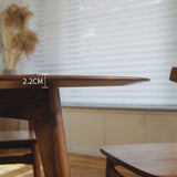 Simplicity Style Round Dining Table Solid Wood Dinner Table with 4 Legs Clearhalo ' dining_table' 'Dining Tables & Seating' 'Dining Tables' 'furn' 'furn_dining_table' 'Furniture' 'furniture_dining_table' 'Kitchen & Dining Furniture' 'kitchen&dining_furn' 'kitchen' 'kitchen_dining_table' 3724214