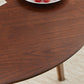 Solid Wood Dining Table Contemporary Style Dining Site Table with Tripod Base Clearhalo ' dining_table' 'Dining Tables & Seating' 'Dining Tables' 'furn' 'furn_dining_table' 'Furniture' 'furniture_dining_table' 'Kitchen & Dining Furniture' 'kitchen&dining_furn' 'kitchen' 'kitchen_dining_table' 3724249