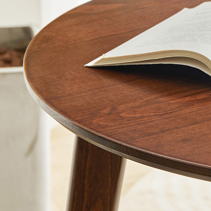 Solid Wood Dining Table Contemporary Style Dining Site Table with Tripod Base Clearhalo ' dining_table' 'Dining Tables & Seating' 'Dining Tables' 'furn' 'furn_dining_table' 'Furniture' 'furniture_dining_table' 'Kitchen & Dining Furniture' 'kitchen&dining_furn' 'kitchen' 'kitchen_dining_table' 3724253