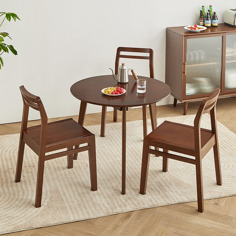 Solid Wood Dining Table Contemporary Style Dining Site Table with Tripod Base Clearhalo ' dining_table' 'Dining Tables & Seating' 'Dining Tables' 'furn' 'furn_dining_table' 'Furniture' 'furniture_dining_table' 'Kitchen & Dining Furniture' 'kitchen&dining_furn' 'kitchen' 'kitchen_dining_table' 3724257