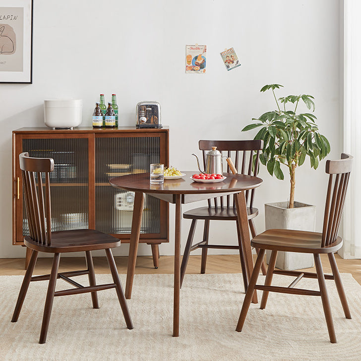 Solid Wood Dining Table Contemporary Style Dining Site Table with Tripod Base Clearhalo ' dining_table' 'Dining Tables & Seating' 'Dining Tables' 'furn' 'furn_dining_table' 'Furniture' 'furniture_dining_table' 'Kitchen & Dining Furniture' 'kitchen&dining_furn' 'kitchen' 'kitchen_dining_table' 3724258
