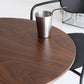 Contemporary Solid Wood Round Shape Dining Table Kitchen Standard Dining Table with Pedestal Base Clearhalo ' dining_table' 'Dining Tables & Seating' 'Dining Tables' 'furn' 'furn_dining_table' 'Furniture' 'furniture_dining_table' 'Kitchen & Dining Furniture' 'kitchen&dining_furn' 'kitchen' 'kitchen_dining_table' 3724265