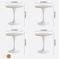 Contemporary Solid Wood Round Shape Dining Table Kitchen Standard Dining Table with Pedestal Base Clearhalo ' dining_table' 'Dining Tables & Seating' 'Dining Tables' 'furn' 'furn_dining_table' 'Furniture' 'furniture_dining_table' 'Kitchen & Dining Furniture' 'kitchen&dining_furn' 'kitchen' 'kitchen_dining_table' 3724268