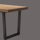 Industrial Pine Solid Wood Dining Table Brown Rectangle Table with Sled Base for Dinning Room Clearhalo ' dining_table' 'Dining Tables & Seating' 'Dining Tables' 'furn' 'furn_dining_table' 'Furniture' 'furniture_dining_table' 'Kitchen & Dining Furniture' 'kitchen&dining_furn' 'kitchen' 'kitchen_dining_table' 3724283