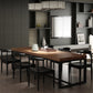 Industrial Rectangle Dining Table Pine Solid Wood Table with Trestle Base Clearhalo ' dining_table' 'Dining Tables & Seating' 'Dining Tables' 'furn' 'furn_dining_table' 'Furniture' 'furniture_dining_table' 'Kitchen & Dining Furniture' 'kitchen&dining_furn' 'kitchen' 'kitchen_dining_table' 3724295
