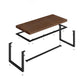 Industrial Rectangle Dining Table Pine Solid Wood Table with Trestle Base Clearhalo ' dining_table' 'Dining Tables & Seating' 'Dining Tables' 'furn' 'furn_dining_table' 'Furniture' 'furniture_dining_table' 'Kitchen & Dining Furniture' 'kitchen&dining_furn' 'kitchen' 'kitchen_dining_table' 3724298