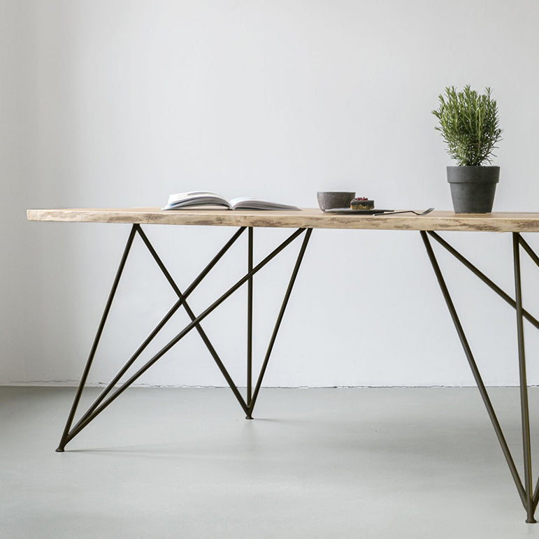 Industrial Dining Site Table Pine Solid Wood Dining Room Home Furniture Clearhalo ' dining_table' 'Dining Tables & Seating' 'Dining Tables' 'furn' 'furn_dining_table' 'Furniture' 'furniture_dining_table' 'Kitchen & Dining Furniture' 'kitchen&dining_furn' 'kitchen' 'kitchen_dining_table' 3724308