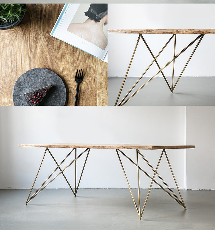 Industrial Dining Site Table Pine Solid Wood Dining Room Home Furniture Clearhalo ' dining_table' 'Dining Tables & Seating' 'Dining Tables' 'furn' 'furn_dining_table' 'Furniture' 'furniture_dining_table' 'Kitchen & Dining Furniture' 'kitchen&dining_furn' 'kitchen' 'kitchen_dining_table' 3724311
